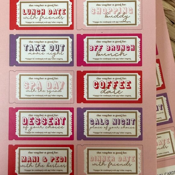 Target Galentine’s Day Vouchers Coupon Book - Picture 4 of 4